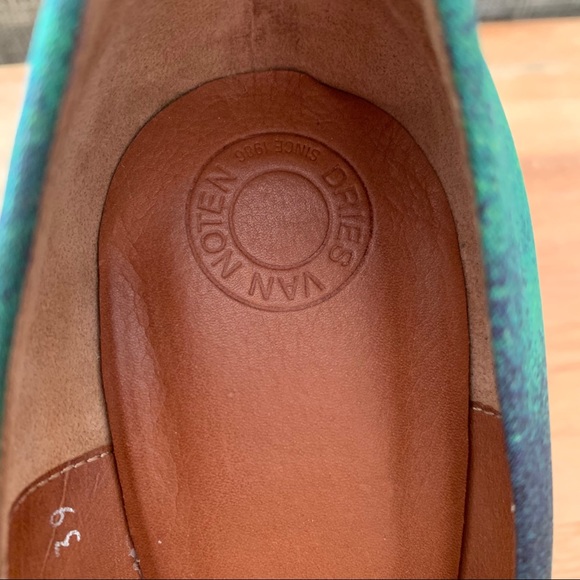 Dries Van Noten Silk Block Heels - Picture 7 of 9